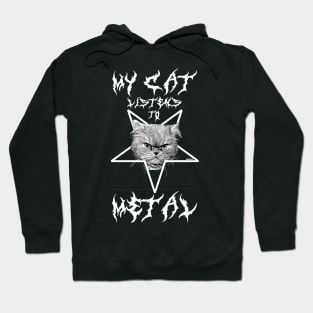 Listen to metal Hoodie